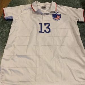 Alex Morgan #13 Team USA Girls Soccer Jersey Small